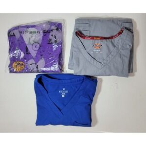 Womens Medical Uniform Workwear Short Sleeves Small Dickies Medcouture GT Set 3